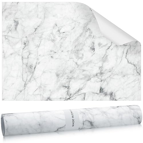 Geosar 10 Sheets Drawer Liners for Dresser Scented Drawer Liners Drawer Paper Liner Non Adhesive Scented Liners for Drawers Fragrant Drawer Liners for Home Shelf Closet(Marble) - Image 1