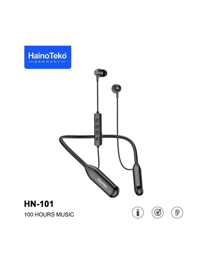 Haino Teko Haino Teko Germany HN101 Bluetooth Neck Band Earphone 100 Hours Music With High Bass Sound Quality Super Clear Mic  - Image 1