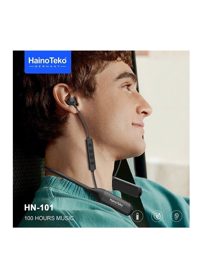 Haino Teko Haino Teko Germany HN101 Bluetooth Neck Band Earphone 100 Hours Music With High Bass Sound Quality Super Clear Mic  - Image 2