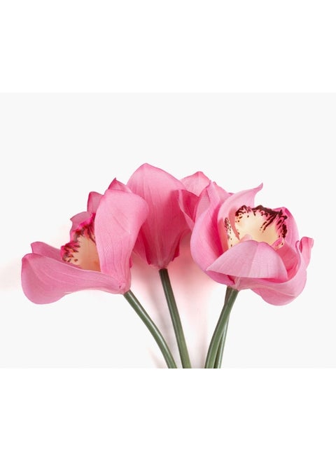 Artificial Cymbidium Bunch 14X24.5Cm~Pk