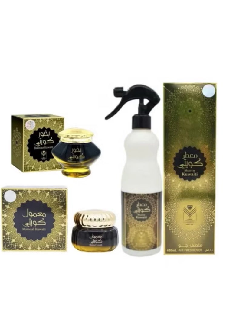 ALMAS Kuwaiti Maamoul 60 g Kuwaiti incense 40 g Kuwaiti perfumer Air Freshener 480 ml 