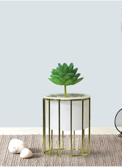 AIWANTO 2 Pcs Artificial Decoration Flower Pots Decor Home Table Flower Hanging Flower Pots Artificial  - Image 4