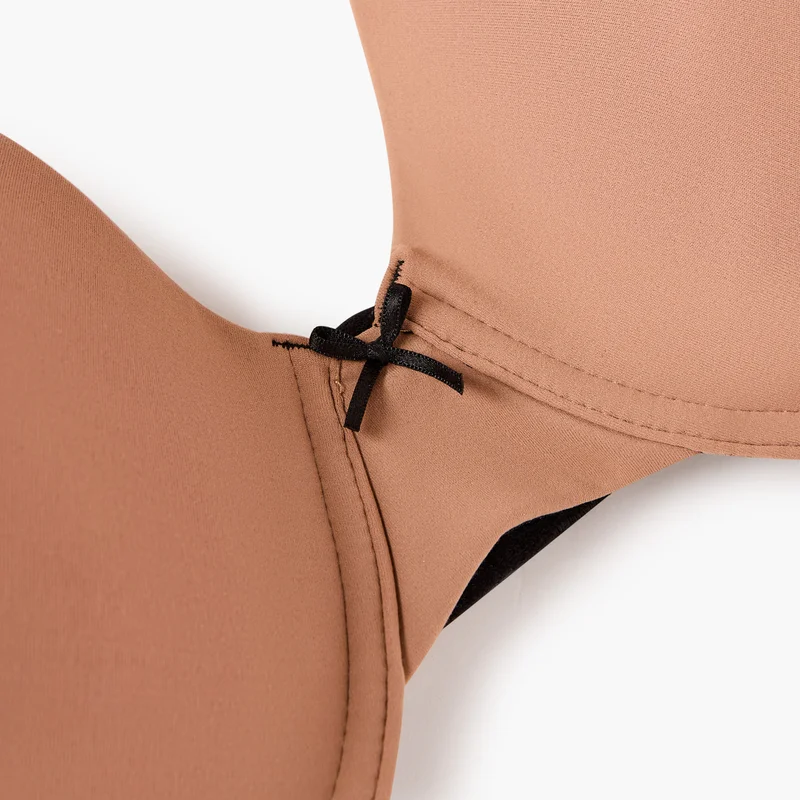 Aadaraya Aadaraya Plunge Bra with Hook and Eye Closure