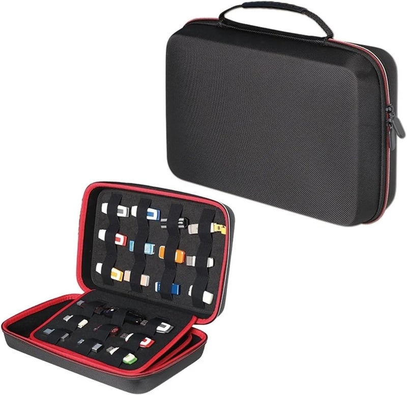 1 Pcs 60 Slots Large Capacity USB Flash Drive Stick Carrying Case Thumb Memory Electronic - Image 1