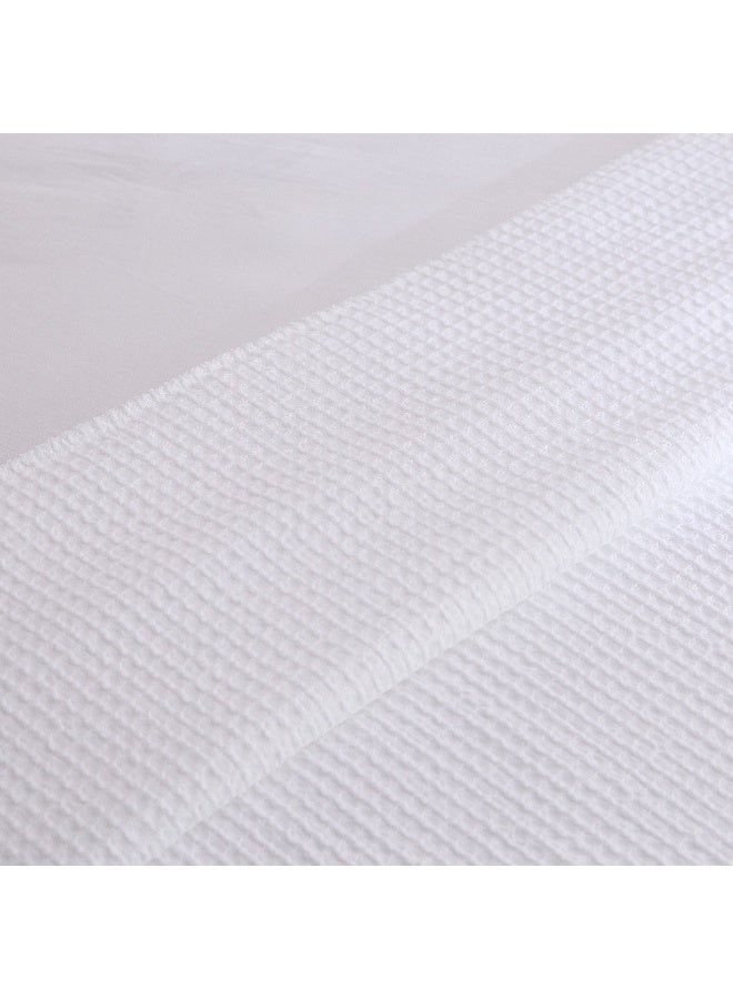 Home Box بطانية كوين مزدوجة الطبقات بتصميم وافل هادئ 200 x 220 سم - Image 3