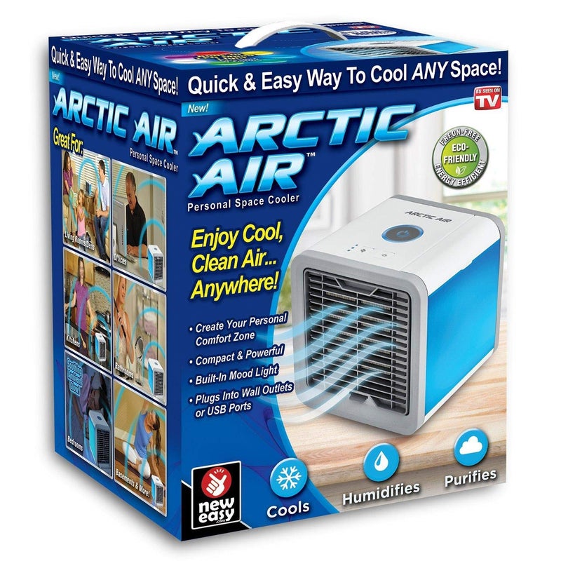 Ontel Arctic Air Evaporative Fan Personal Air Cooler - Image 2