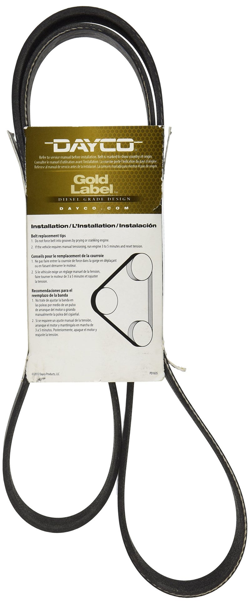 DAYCO حزام سير دايكو 5100580 - Image 2