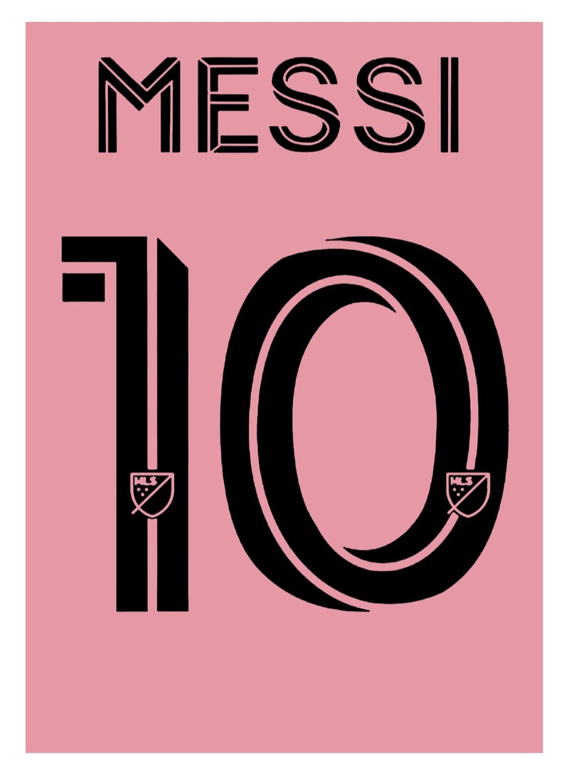 منخفض ملصق فني جداري لديكور المنزل بدون إطار 21×30 سم