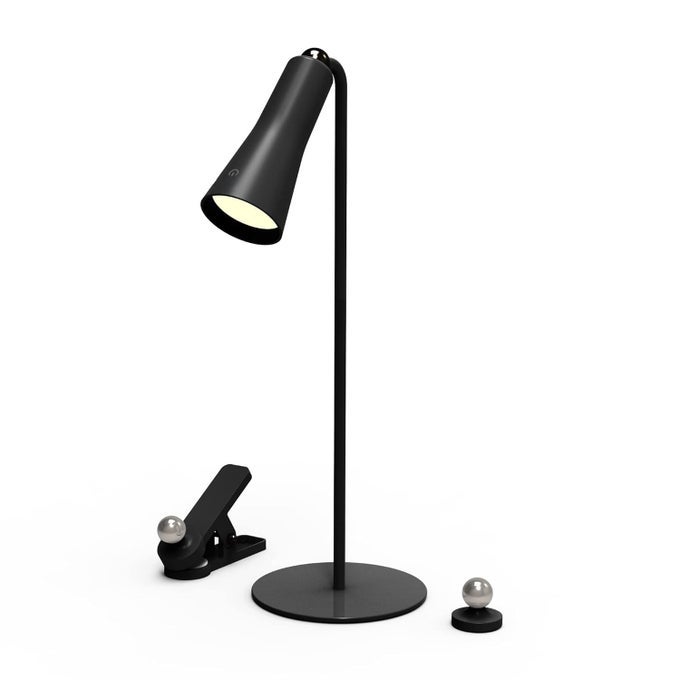 WIRELESS DESK LAMP LED CORDLESS TABLE LAMP LED DESK LAMPS FOR HOME OFFICE EYECARING LAMP 3 LEVELS OF BRIGHTNESS 4 IN 1 MAGNETIC LAMP TOUCH CONTROL DESK LAMP FOR READING 1PCS