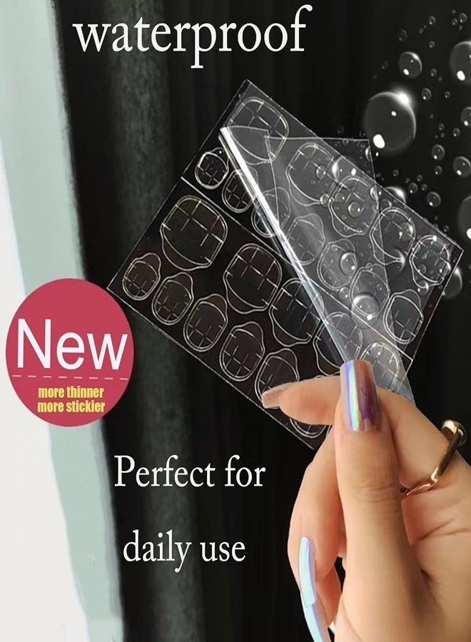 DOLOLO 360 Pcs (15 sheets) Nail Glue Stickers Double Side for Press on Nails Waterproof False Nail Tips Adhesive Nail Tabs - Image 4