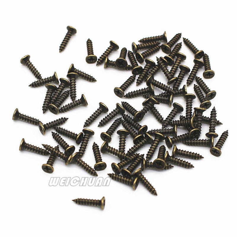 WEICHUAN 20PCS Antique Bronze Iron Drawer Knobs Pulls Handles - Vintage Kitchen Cabinets Furniture Wardrobe Medicine Pull Handle (Length: 96mm Width: 30mm) - Image 4