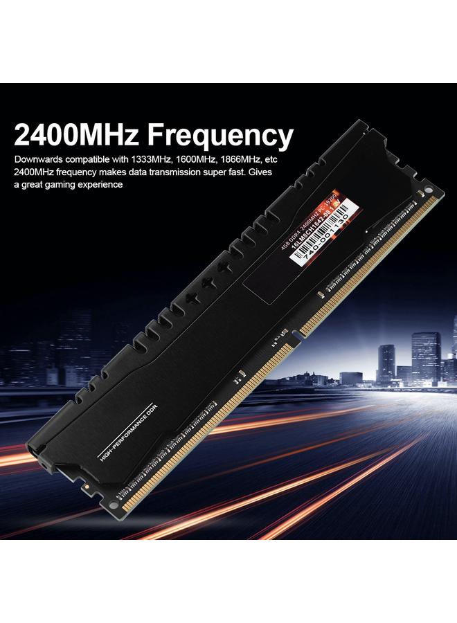 4GB DDR4 RAM High Data Transmission Speed 2400MHz 288PIN No Delay DDR4 4GB RAM for Desktop