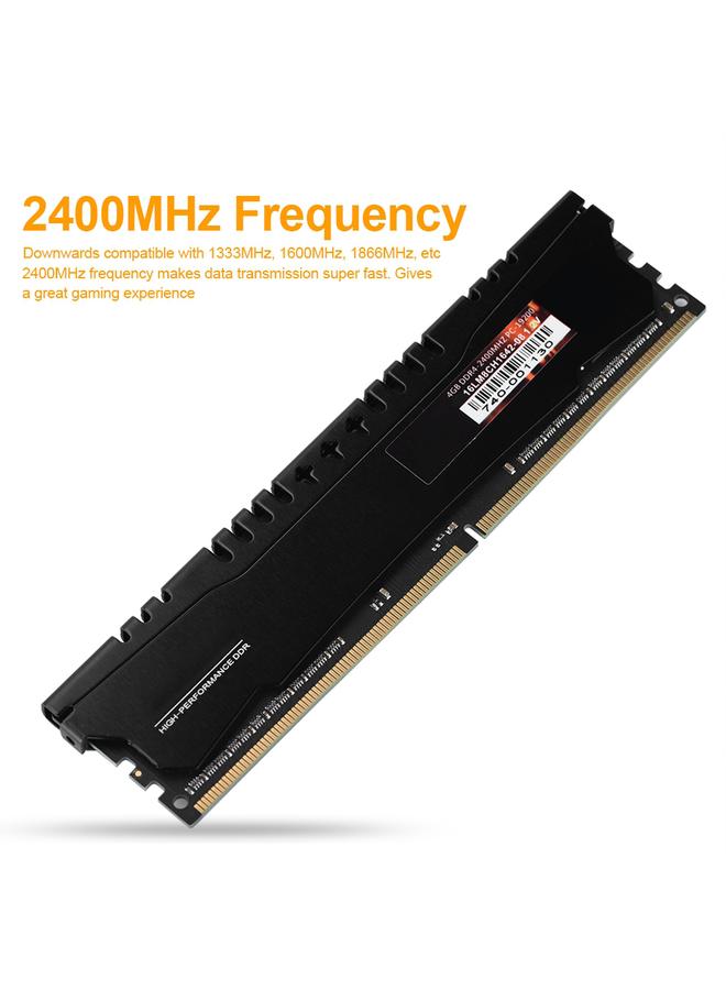 4GB DDR4 RAM High Data Transmission Speed 2400MHz 288PIN No Delay DDR4 4GB RAM for Desktop