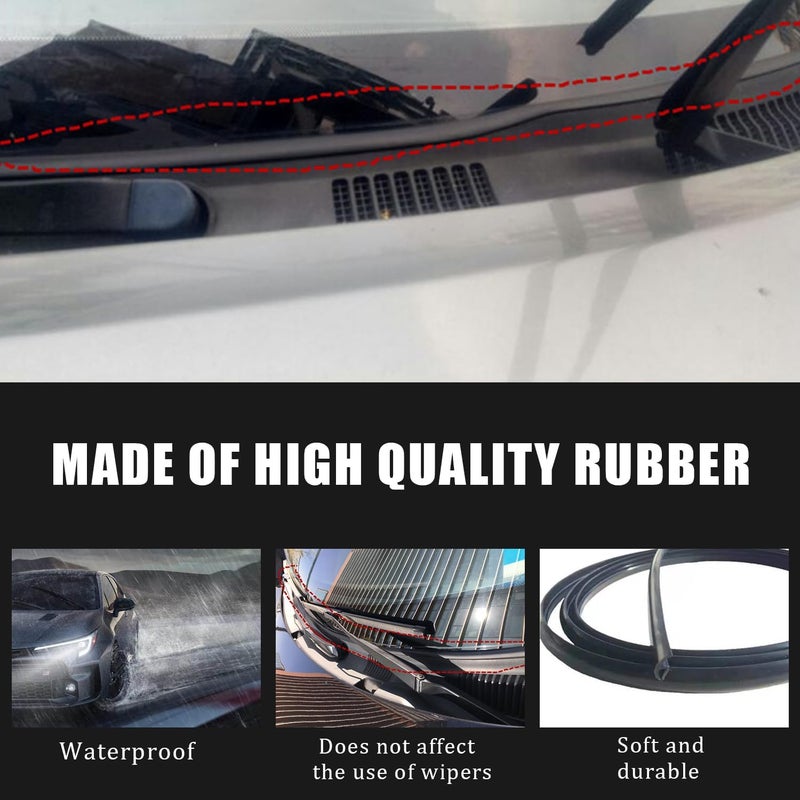 Pincuttee 6.5FT Car Seal Strip for Windshield - Image 5