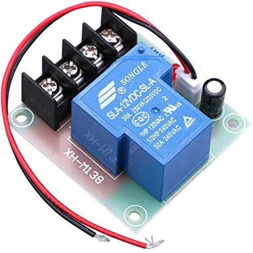 Yeeco® 30A High Current 12V Contactor Relay Switch Power Switch DC Power Switching Control Board Control Module Electrical Relay Switches for Cooler Heater Refit Water Heater Control - Image 2