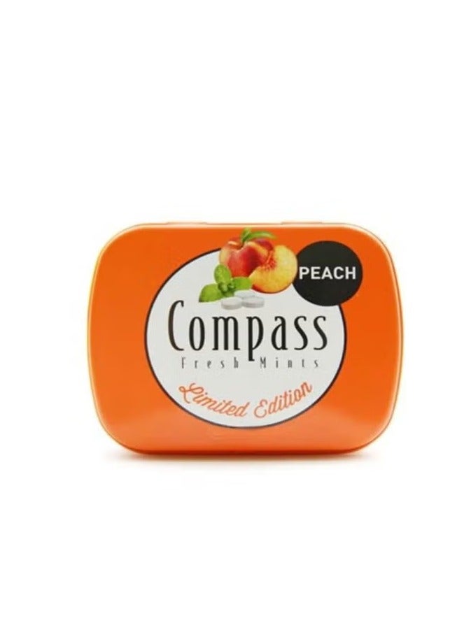 FRESH MINTS SUGAR FREE PEACH 14G