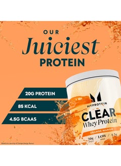 Myprotein Clear Whey Protein Orange Mango 522G 20 Servings  - Image 2