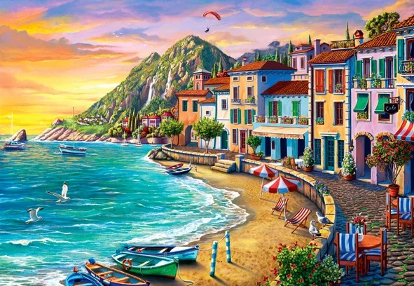 اناتوليان 2000 Piece Puzzle / Magnificent Beach - Code 3948
