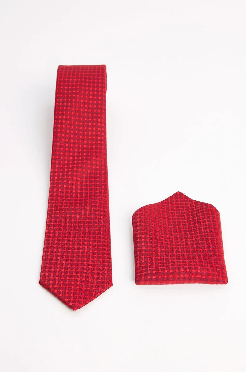 تودورس Classic Pocket Handkerchief Patterned Tie