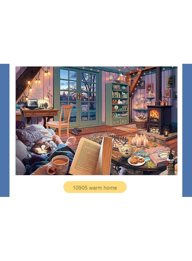 Decompression Puzzles/Adult Puzzles, 1000 Pieces, World Landmark Landscape Puzzle, Home Decoration, Creative Crossword Game, Children Educational Gift Home Decor Suitable For Friends And Family - Image 2