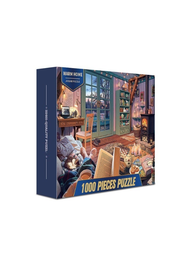 Decompression Puzzles/Adult Puzzles, 1000 Pieces, World Landmark Landscape Puzzle, Home Decoration, Creative Crossword Game, Children Educational Gift Home Decor Suitable For Friends And Family - Image 1