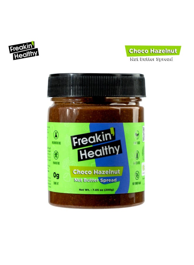 Freakin Healthy Chocolate Hazelnut Nut Butter Spread 200g - Image 1