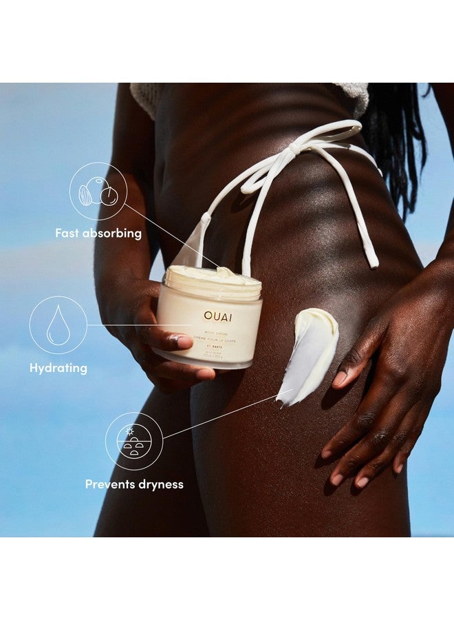 Ouai Body Cream, St. Barts - Hydrating Whipped Body Cream With Cupuaçu Butter, Coconut Oil And Squalane - Softens Skin And Delivers Healthy-Looking Glow - Sulfate-Free Skin Care - 7.5 Oz - Image 2