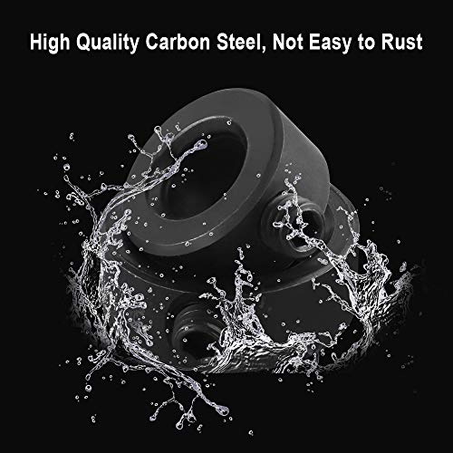 Heqishun Depth Stop Drill Bit, 18 Piece Drill Stop Collar Set Positioner Ring and Hex Wrench (3mm, 4mm, 5mm, 6mm, 8mm, 10mm, 12mm, 16mm) - Image 3