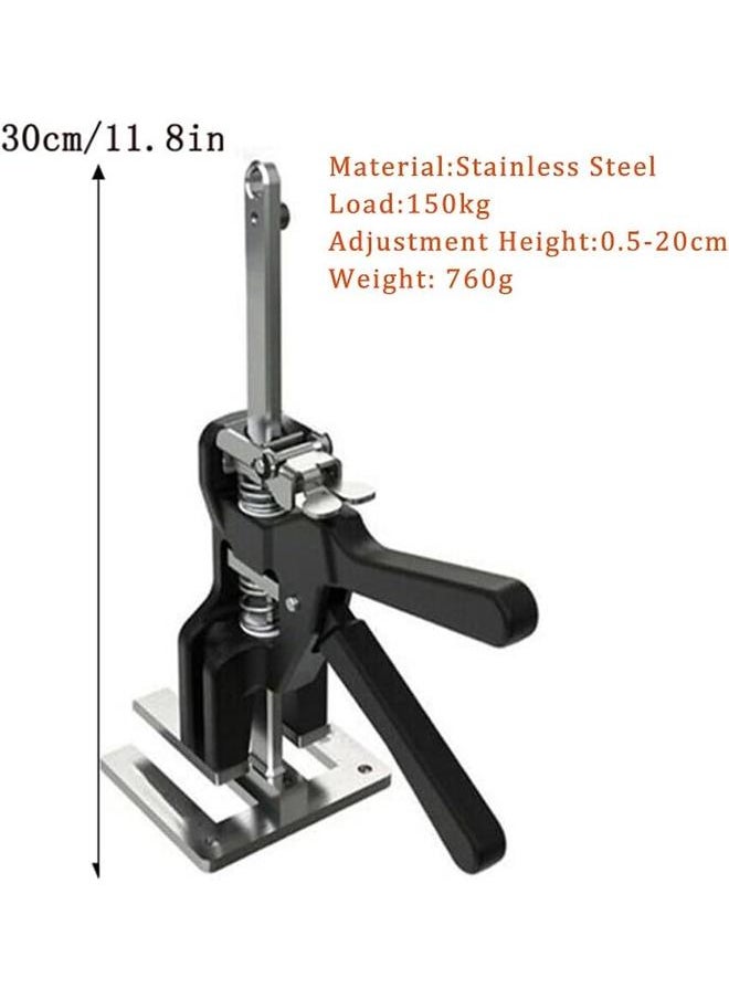yongsheng 2 Pack Labor Saving Arm Jack, Lever Arm Lifter Hand Tool Jacks, Effort Elevator for Installing Doors Windows Cabinet, Furniture Drywall Lifter Jack  - Image 3