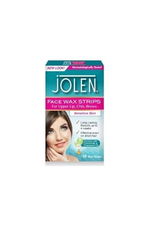jOLEN Jolen Face Wax Strips Sensitive Skin 16 Strips 