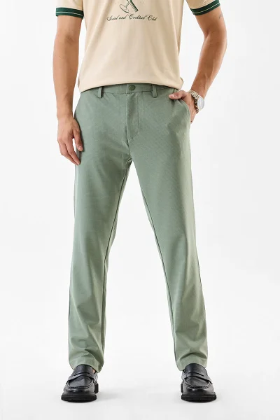 SNITCH Stretch Slim Fit Trousers