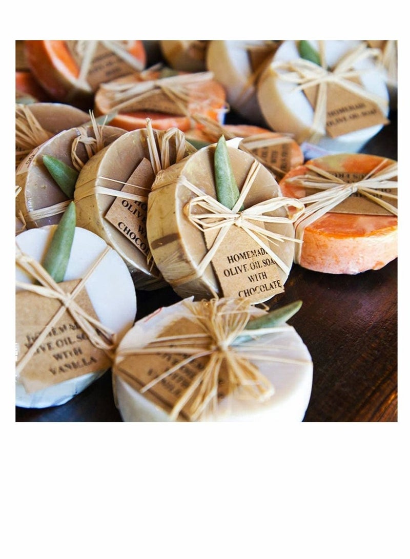 Captaintech Cylinder Silicone Soap Mold, 2 Pack 15 Cavity Round Silicone Molds for Handmade Resin Mini Soap, Chocolate, Cake, Candy, Chocolate Covered Sandwich Cookies - Image 5