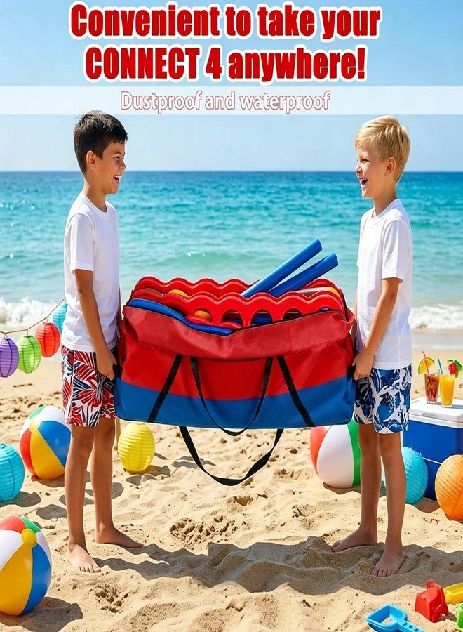 TRESSON Upgrade Giant Connect 4 Carrying Duffle Bag-180L Large & Sturdy Carrying Bag for Jumbo 4 in A Row,Easy Transportation for Jumbo to Score Outdoor Storage Bag Store Large Decorations - Image 2