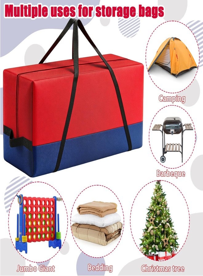 TRESSON Upgrade Giant Connect 4 Carrying Duffle Bag-180L Large & Sturdy Carrying Bag for Jumbo 4 in A Row,Easy Transportation for Jumbo to Score Outdoor Storage Bag Store Large Decorations - Image 4
