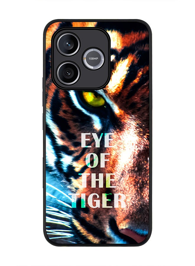 Stylizedd For Honor 600 Lite / 500 Smart / Honor X80i Case,Slim fit Camera Protection, Shockproof Thin Phone cover  - Eye Of The Tiger - Image 1