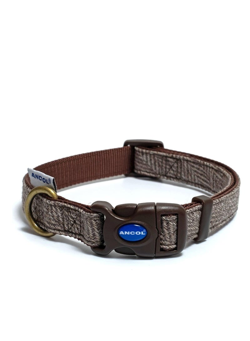 طوق كانتري متعرج قابل للتعديل 30-50 سم بني - Image 1