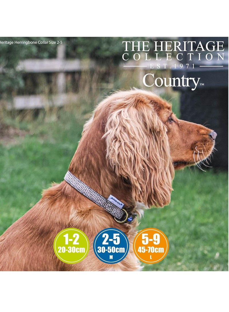 طوق كانتري متعرج قابل للتعديل 30-50 سم بني - Image 4