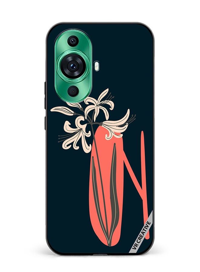 VR CREATIVE Protective Case Cover For Huawei nova 11 Alphabet N Design Multicolour - Image 1