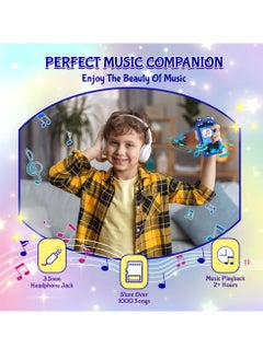 ESSEN Kids Smart Phone Toys for Boys Ages 3-8 Toddler Play Travel Toys with Dual Camera Educational Learning Games Puzzles MP3 Music Player Birthday Gifts for Kids Boys 3 4 5 6 7 8 Year Old  - Image 5