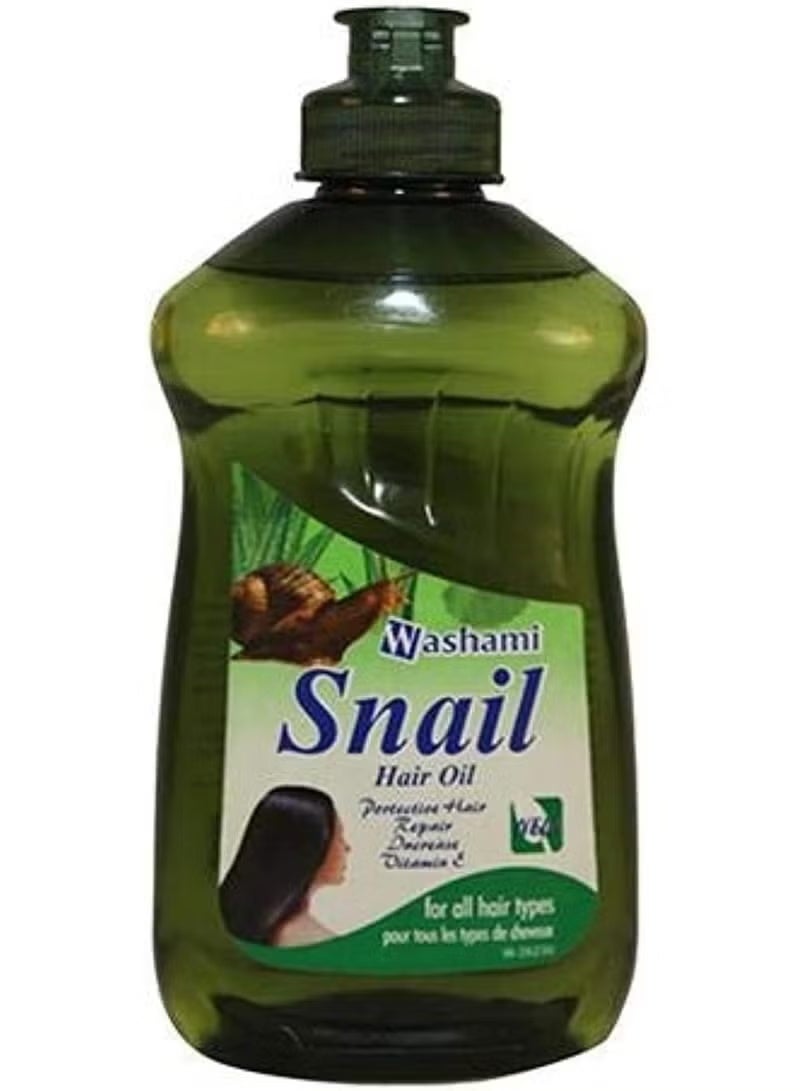 WASHAMI Snail oil for hair 210 ml - Image 1