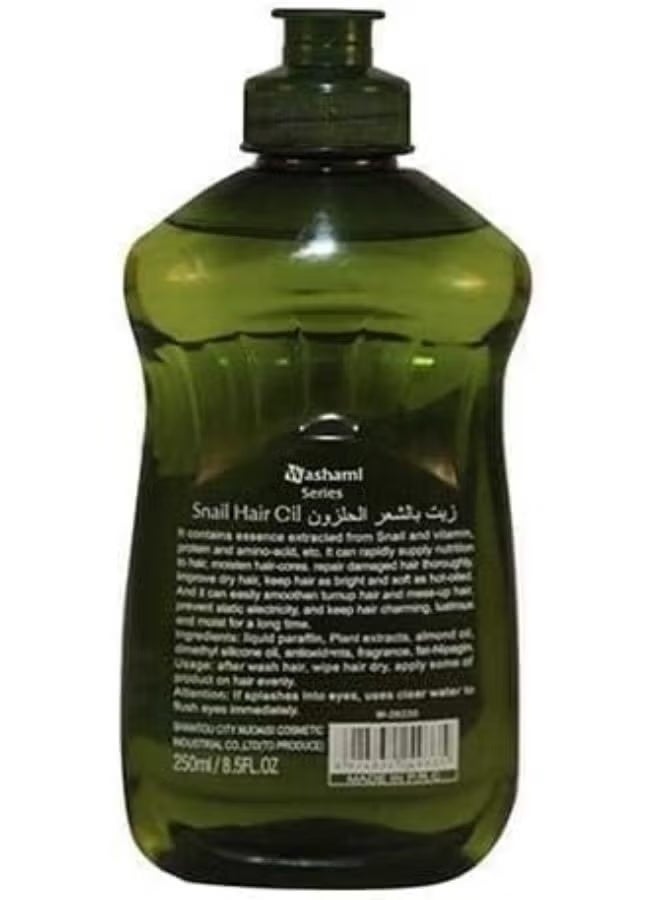WASHAMI Snail oil for hair 210 ml - Image 2