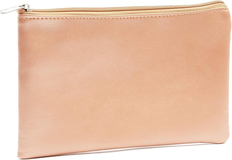 Juvale Juvale Rose Gold Pouch for Pens Makeup Accessories 2 Pack  - Image 5