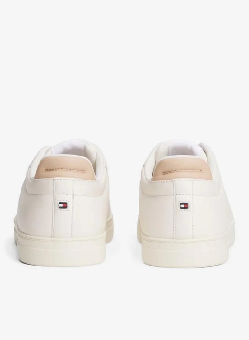 Tommy Hilfiger Ancient White Icon Court Sneaker for Women | Best Price UAE