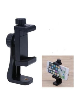 Phone Tripod Mount Adapter/Vertical Bracket Smartphone Holder/Cell Phone Clip Clipper Sidekick 360 Degree Smartphone Video Tripod Clamp Compatible for iPhone Xs X 7 Plus Samsung Android