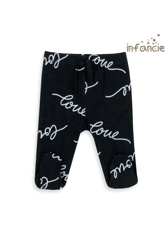 Luna & Lily Pack of 2 - Baby Super Soft Cotton Footed Pants