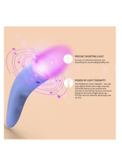 SYOSI LED Acne Treatment Device, Red and Blue Light Therapy for Acne Spots, Pimples, Zits, Facial Aesthetic Device for Clear Skin, Blue  - Image 5