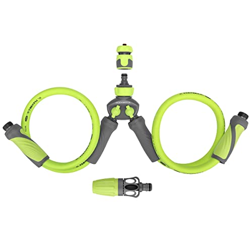 Flexzilla Marine Twin Outboard Flush Kit, 6-Piece 5/8" 3/4" - 11 1/2 GHT - HFZGSK01 - Image 1