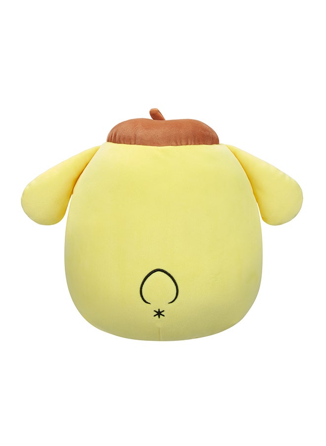 Squishmallows Little Plush 8 inch Sanrio Core Pompompurin in Brown Cap , Officially Licensed Kellytoy Plush Toy, Colorful Soft Toy, Gift for Kids, Girls & Boys Washable Squishy Stuff Toy Multicolor All Age  - Image 4