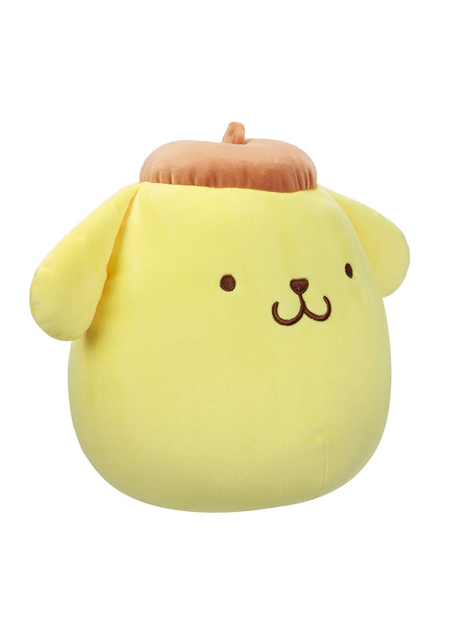Squishmallows Little Plush 8 inch Sanrio Core Pompompurin in Brown Cap , Officially Licensed Kellytoy Plush Toy, Colorful Soft Toy, Gift for Kids, Girls & Boys Washable Squishy Stuff Toy Multicolor All Age  - Image 2