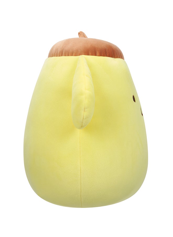 Squishmallows Little Plush 8 inch Sanrio Core Pompompurin in Brown Cap , Officially Licensed Kellytoy Plush Toy, Colorful Soft Toy, Gift for Kids, Girls & Boys Washable Squishy Stuff Toy Multicolor All Age  - Image 3
